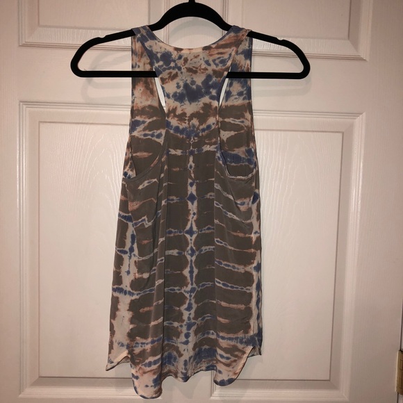 Cynthia Rowley tie dye silk tank - Picture 4 of 6